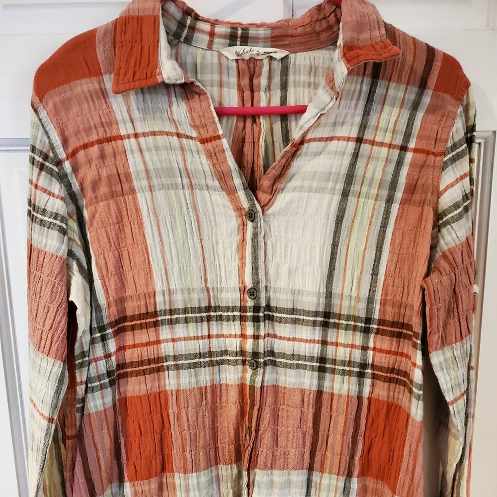 Woorich gauze camp shirt